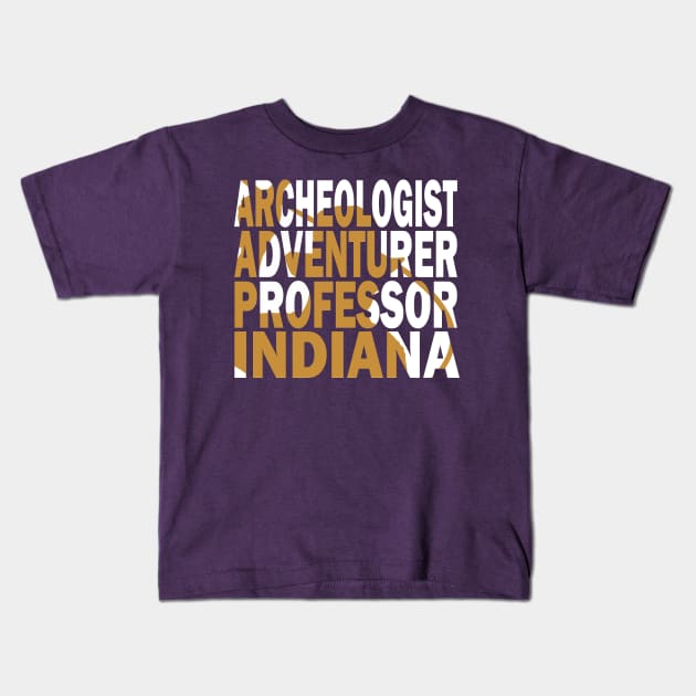 Indy Kids T-Shirt by Pixhunter